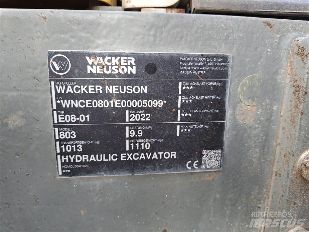 Wacker Neuson 803 Escavatori cingolati