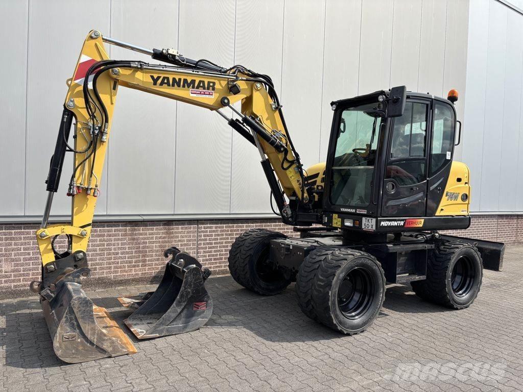 Yanmar B75W Escavatori gommati