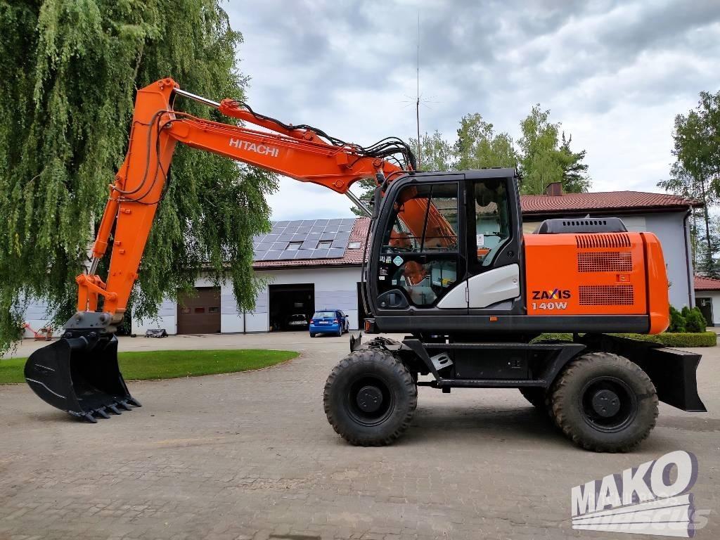 Hitachi ZX 140 W-5 Escavatori gommati