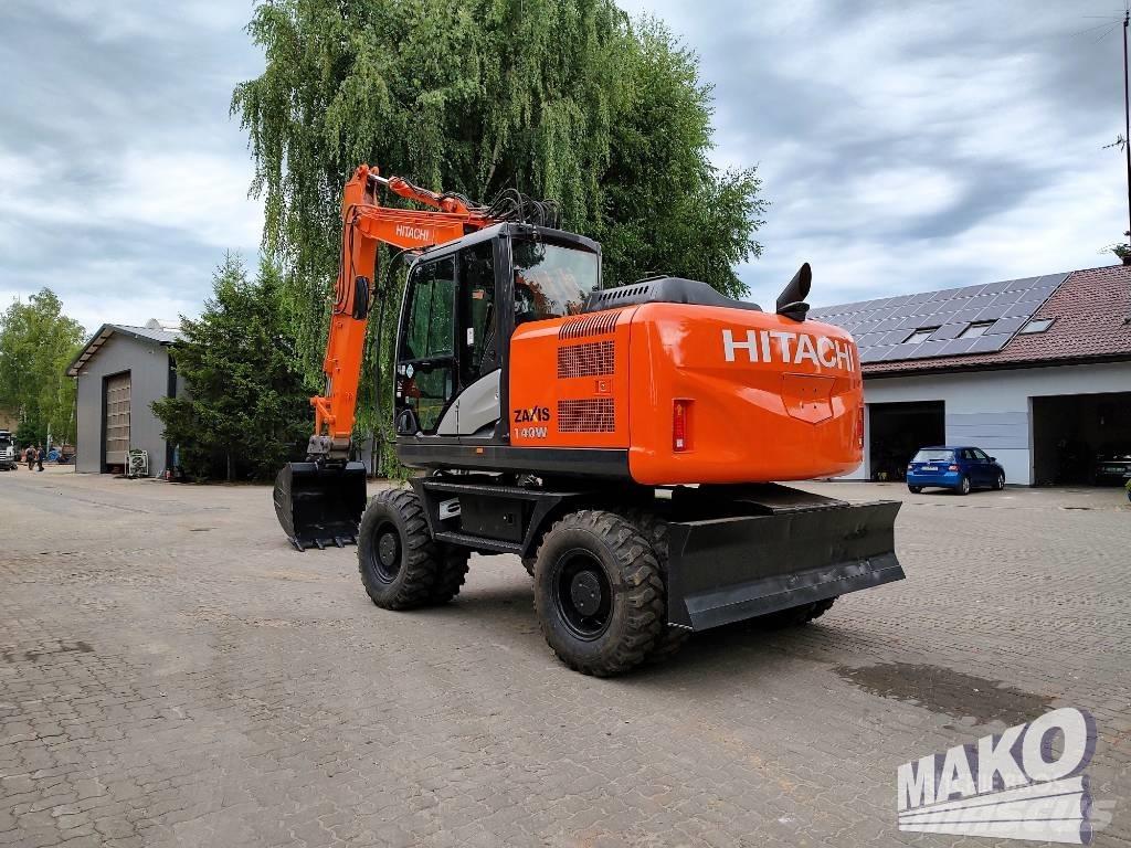 Hitachi ZX 140 W-5 Escavatori gommati
