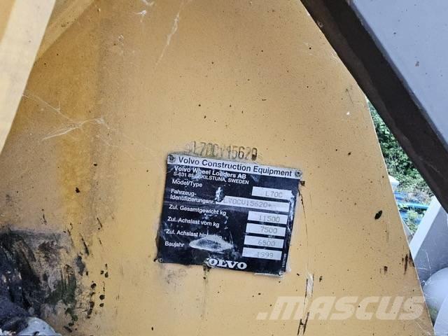 Volvo L70C Pale gommate