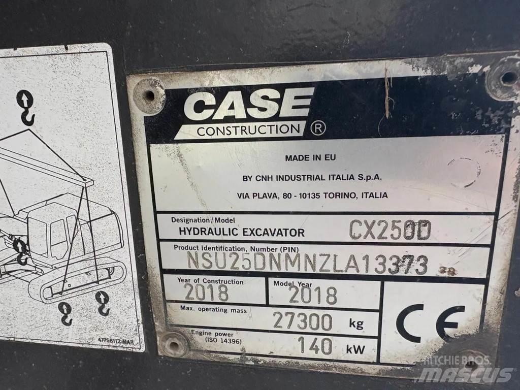 CASE CX250D Escavatori cingolati
