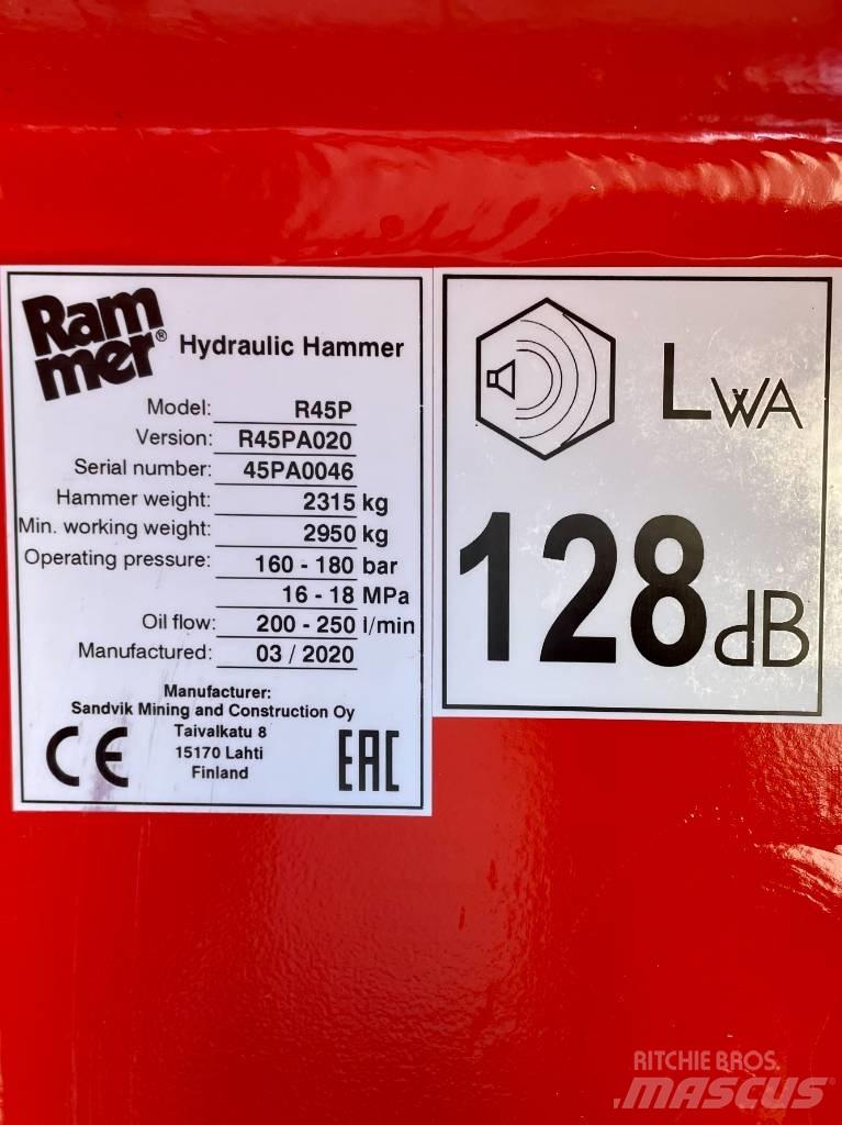 Rammer R45P Martelli - frantumatori