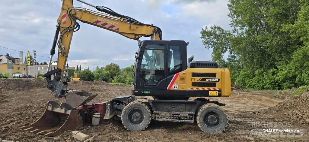 Sany SY 155 W Escavatori gommati