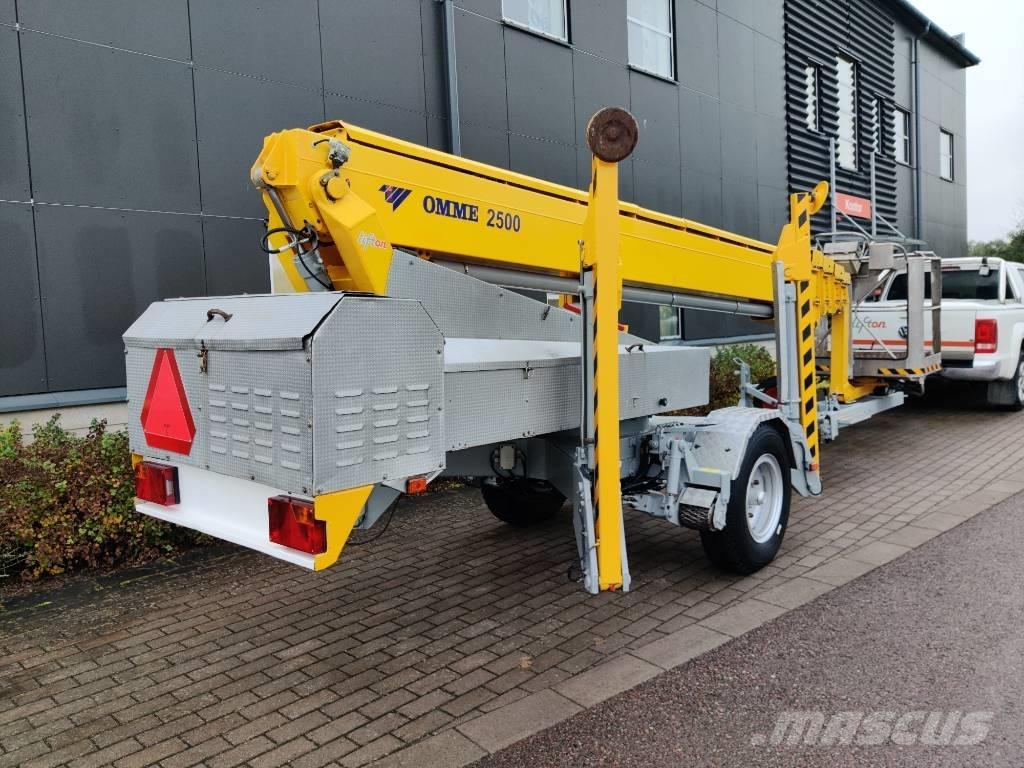 Omme 2500 EBDZ Piattaforme aeree su rimorchio