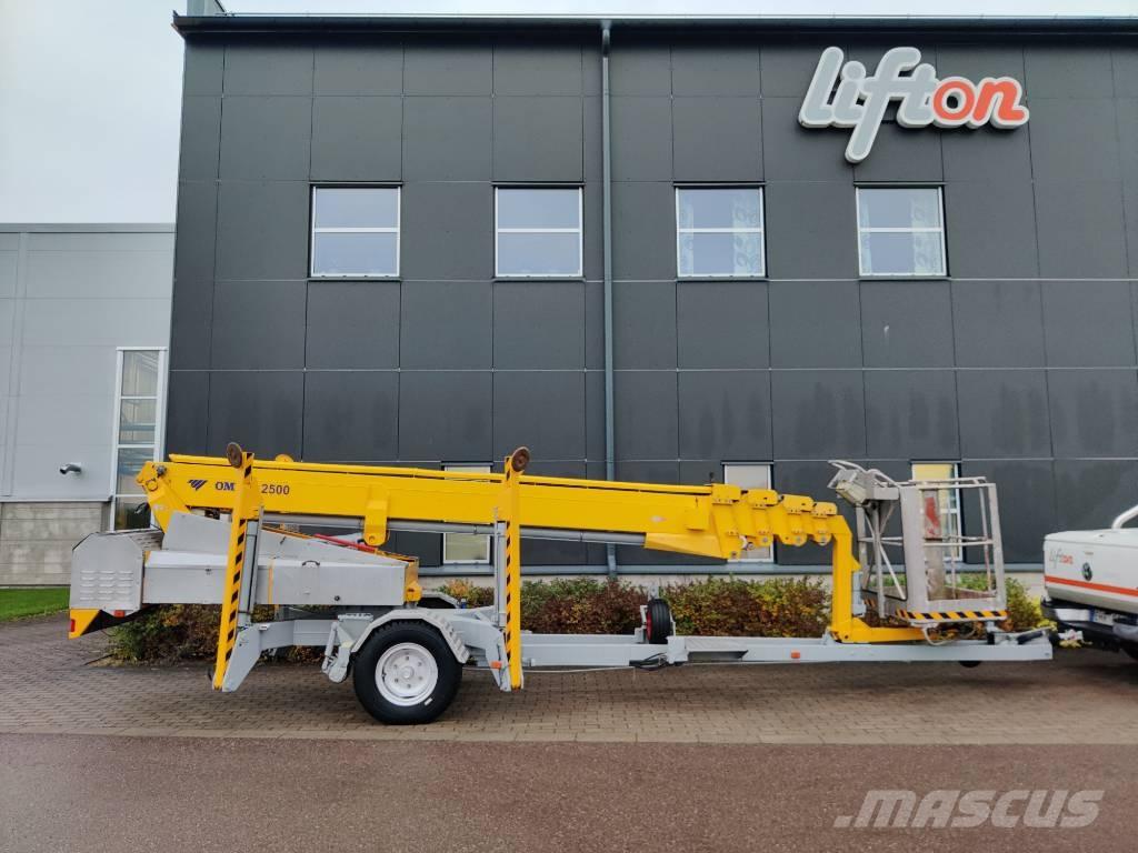 Omme 2500 EBDZ Piattaforme aeree su rimorchio