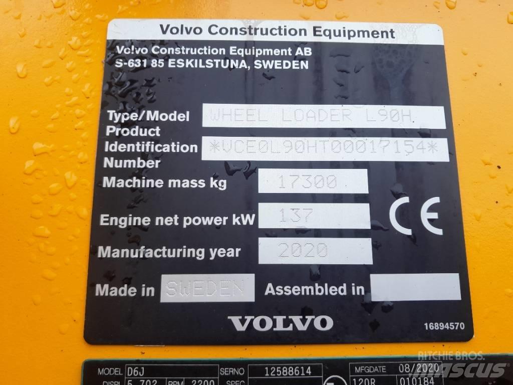 Volvo L 90 H Pale gommate