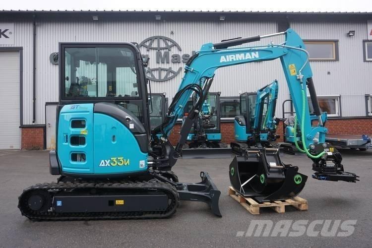 Airman AX 33 U Miniescavatori