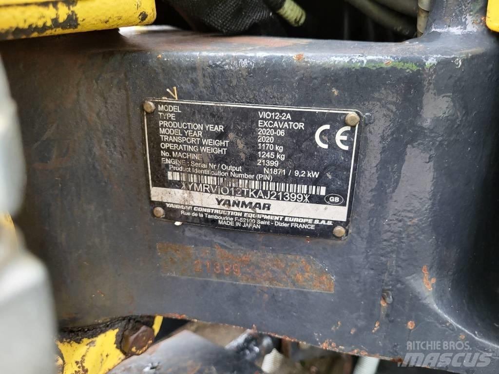 Yanmar VIO12 Miniescavatori