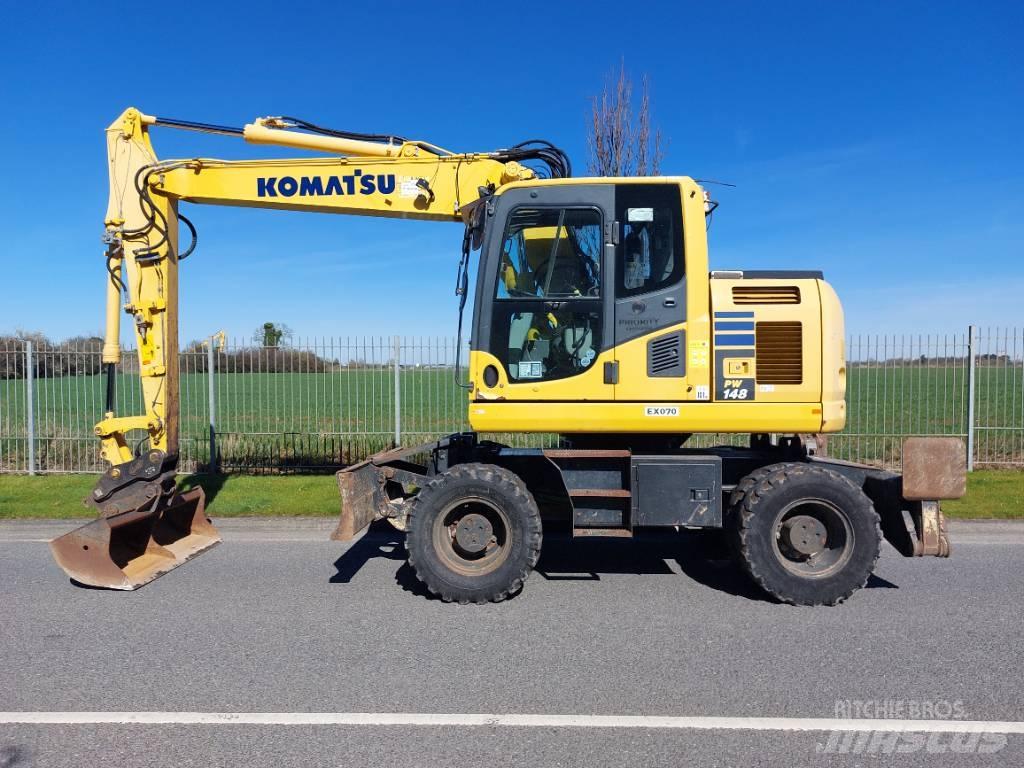Komatsu PW148-10 Escavatori gommati