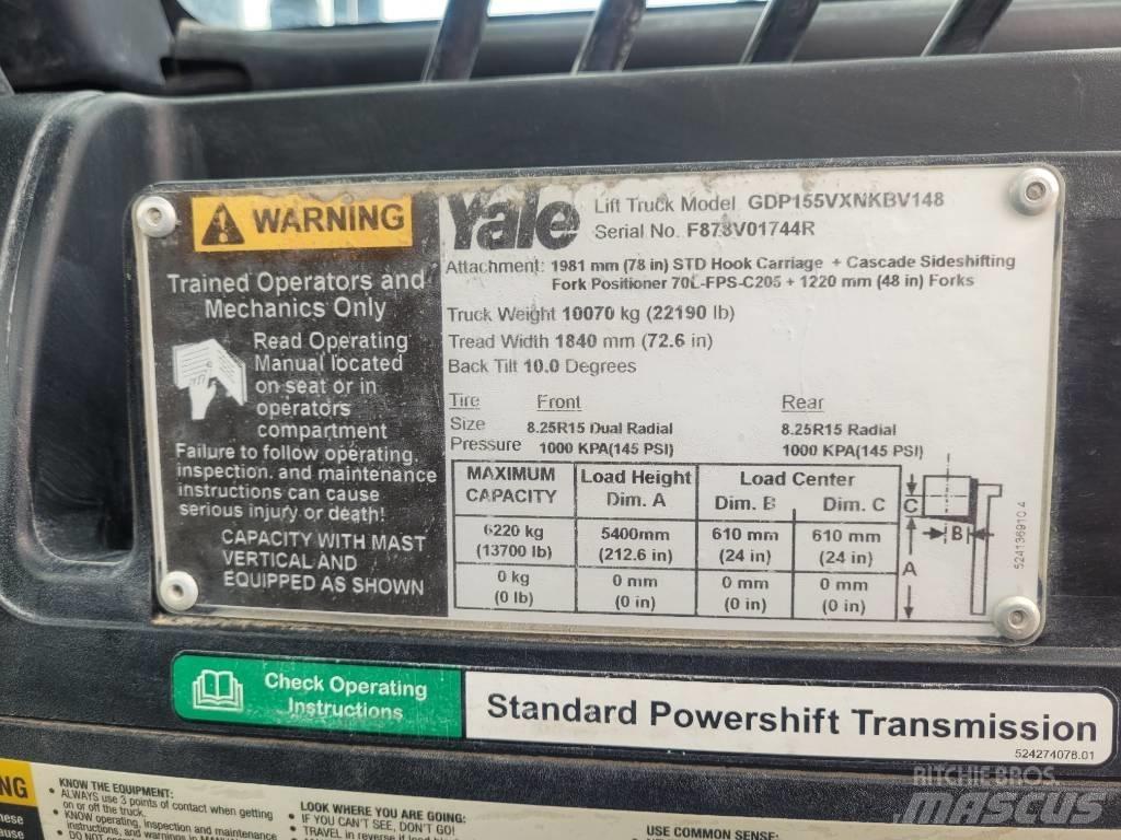 Yale GDP155VXNKBV148 Carrelli elevatori-Altro