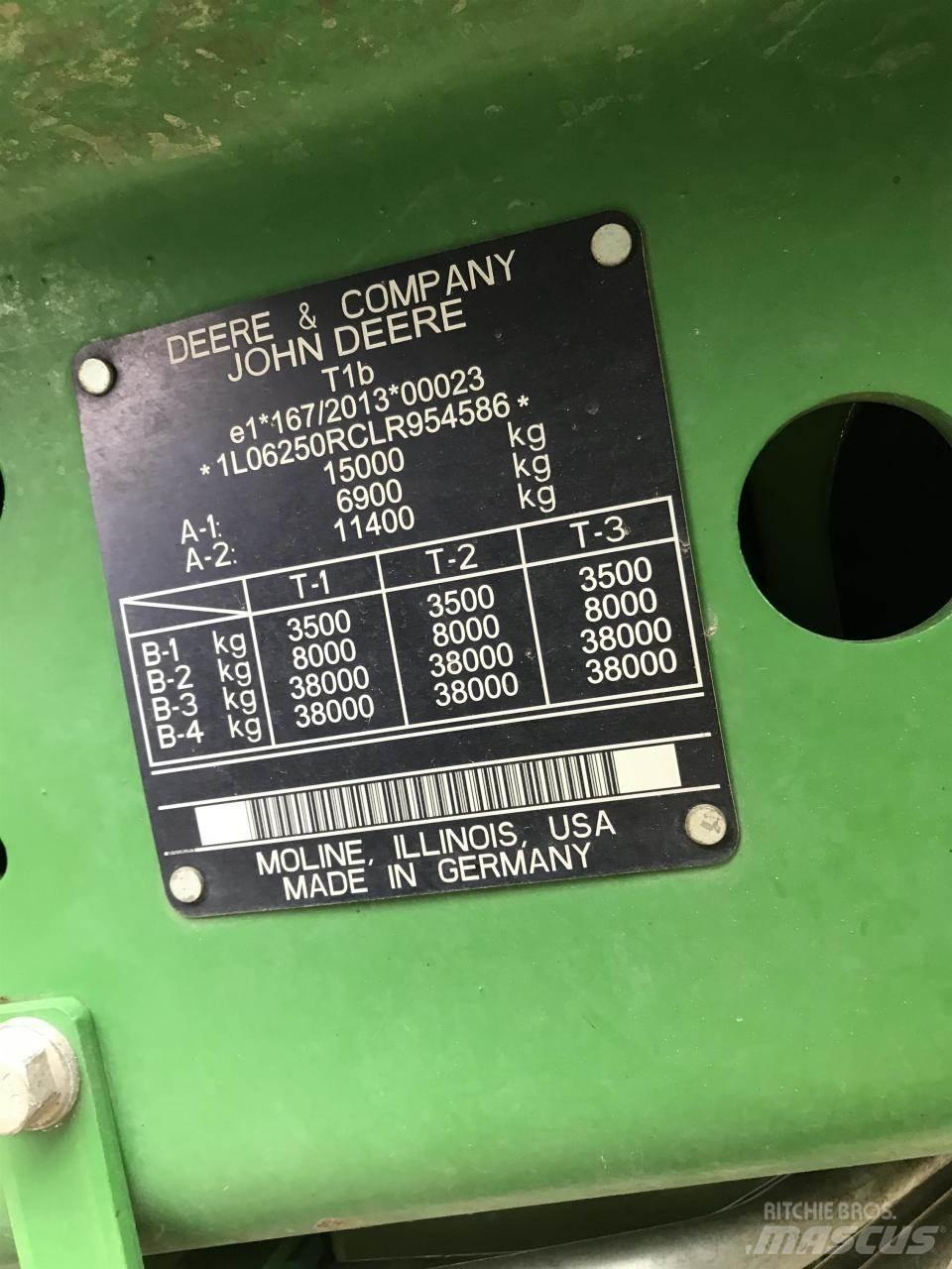 John Deere 6250R Trattori