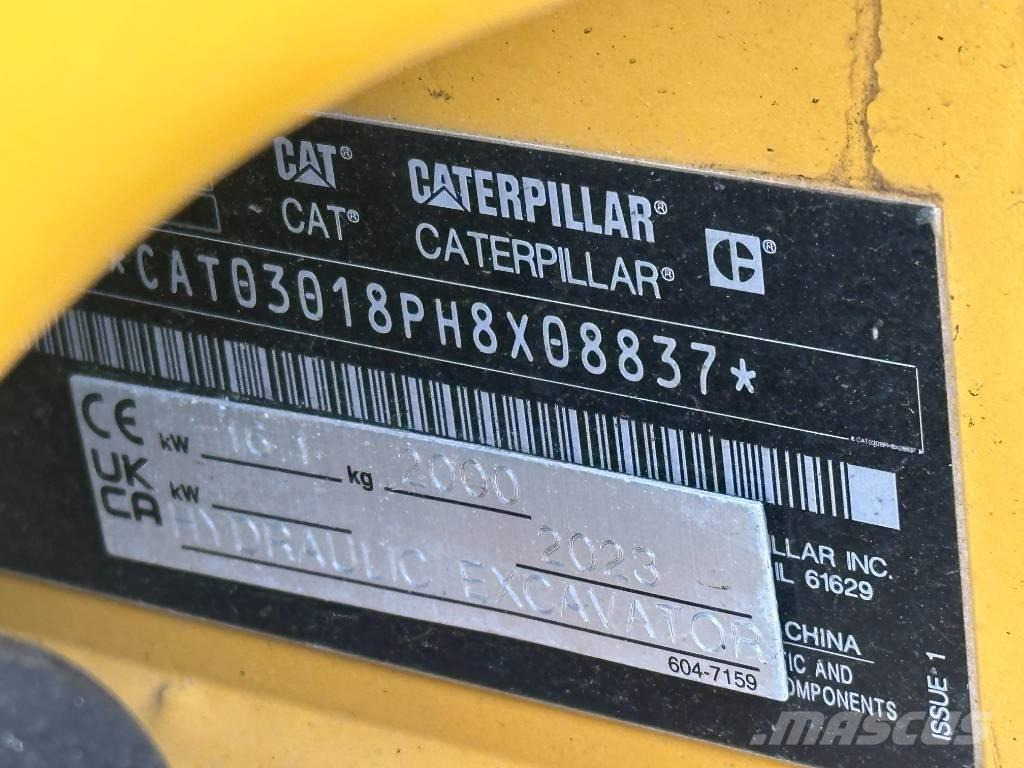 CAT 301.8 Miniescavatori
