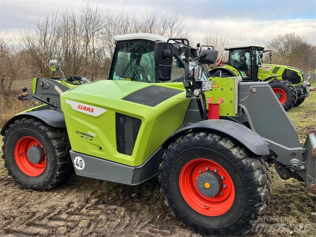 CLAAS SCORPION 756 Sollevatori telescopici