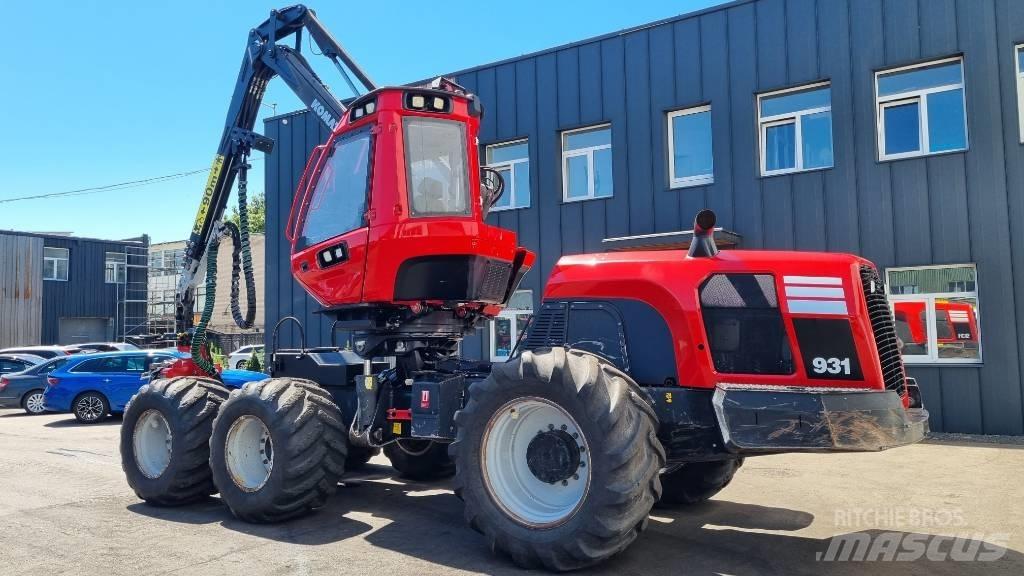Komatsu 931 Abbattitrici, Disboscatrici