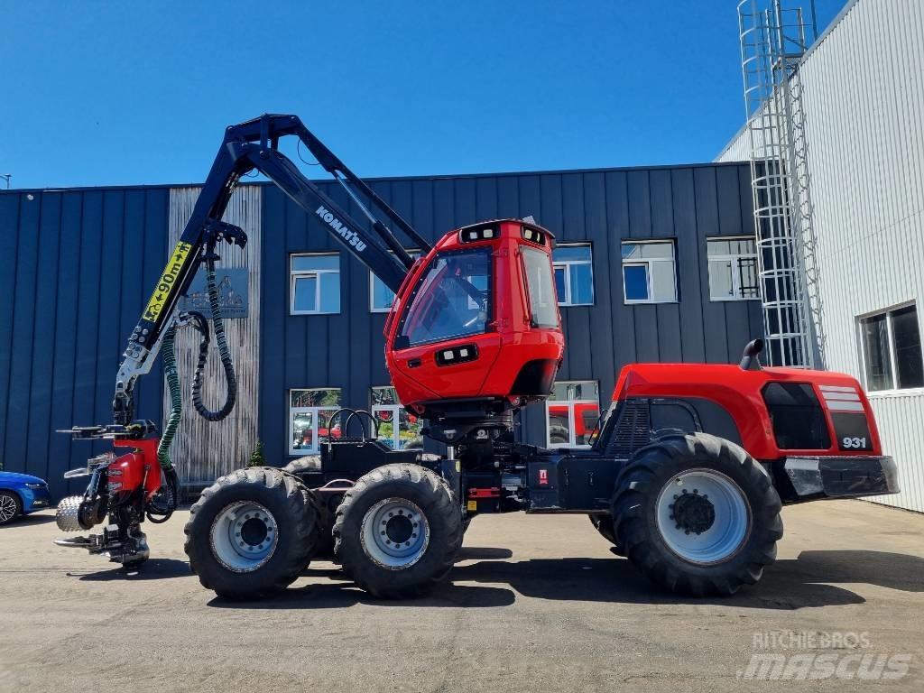Komatsu 931 Abbattitrici, Disboscatrici