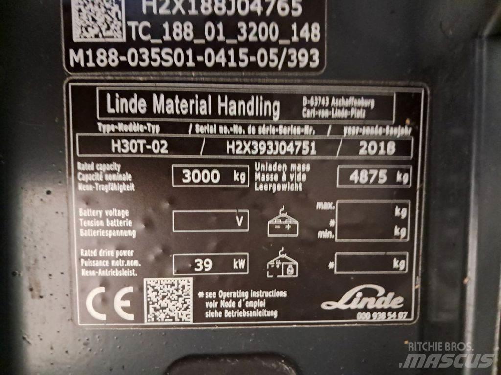 Linde H30T-02 Carrelli elevatori GPL