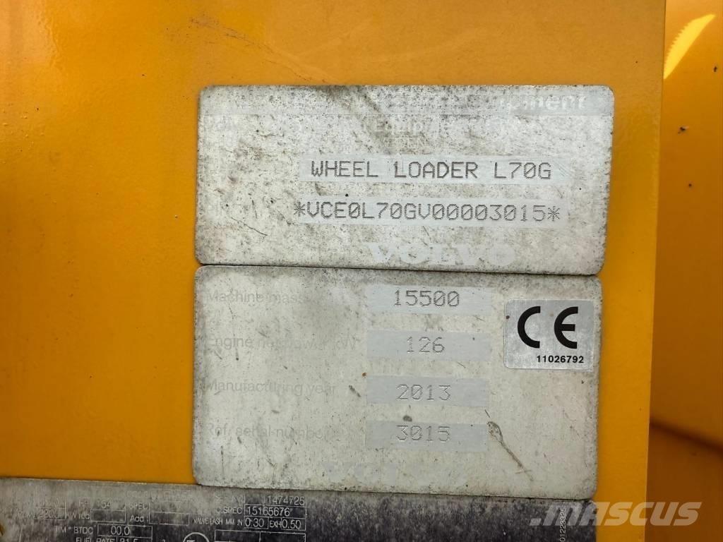 Volvo L 70 G Pale gommate