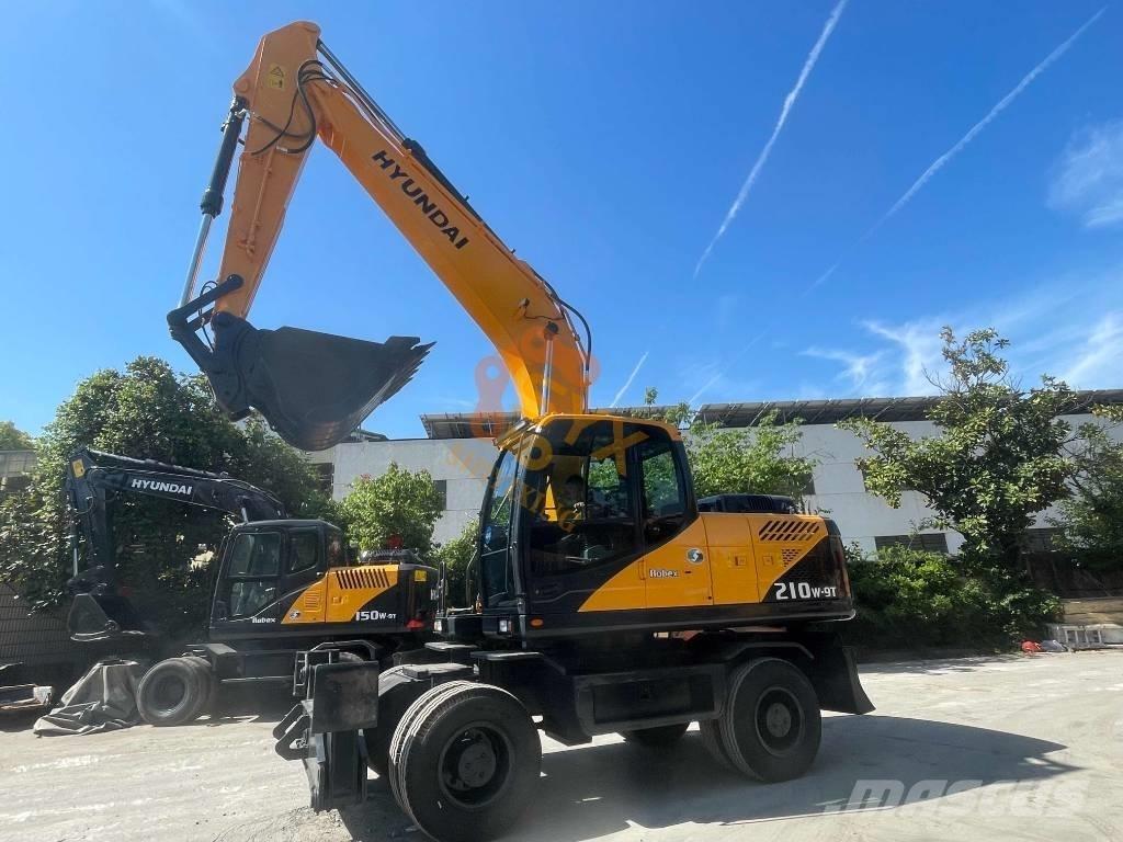 Hyundai R210W Escavatori gommati