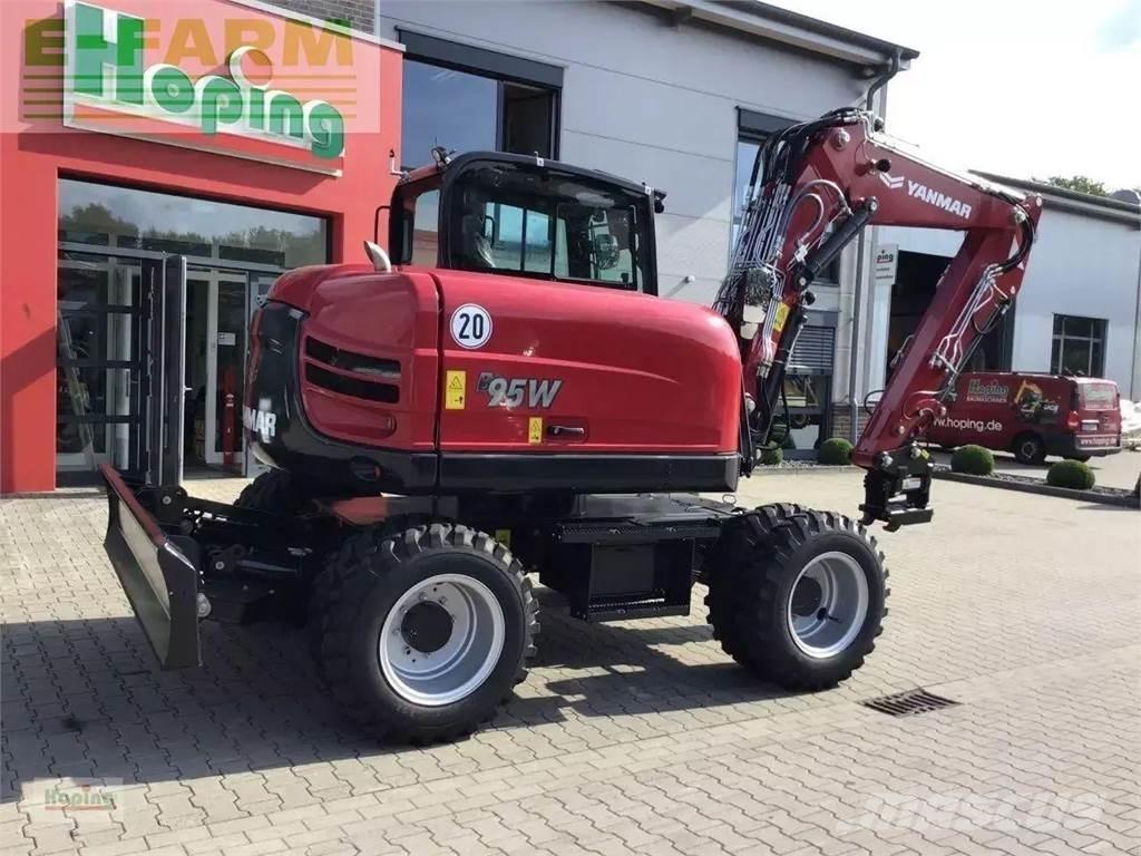 Yanmar b95w/5 Escavatori gommati