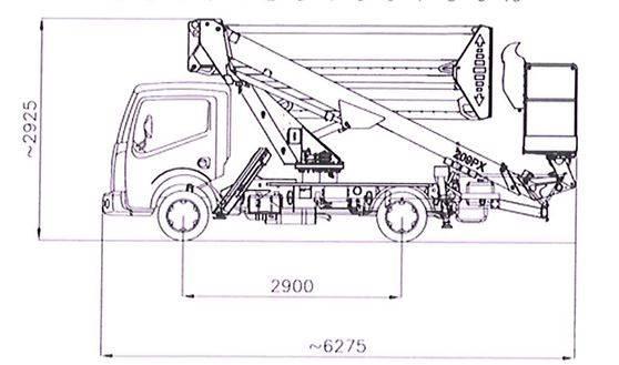 Skyking E209PX Piattaforme autocarrate