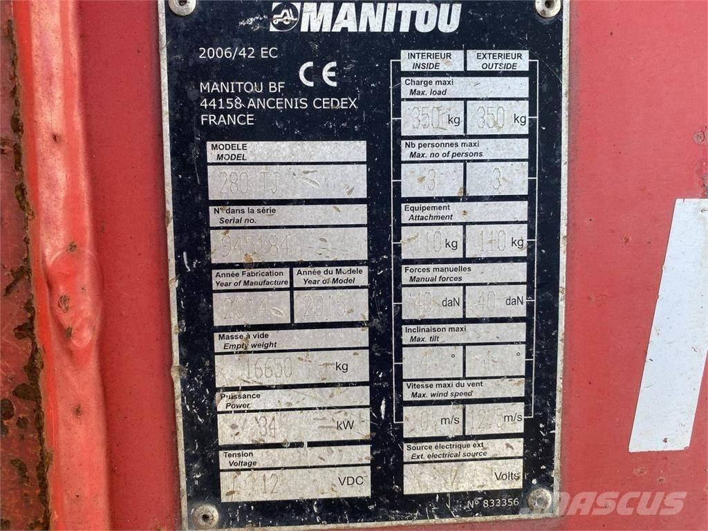 Manitou 280TJ Piattaforme a braccio articolato