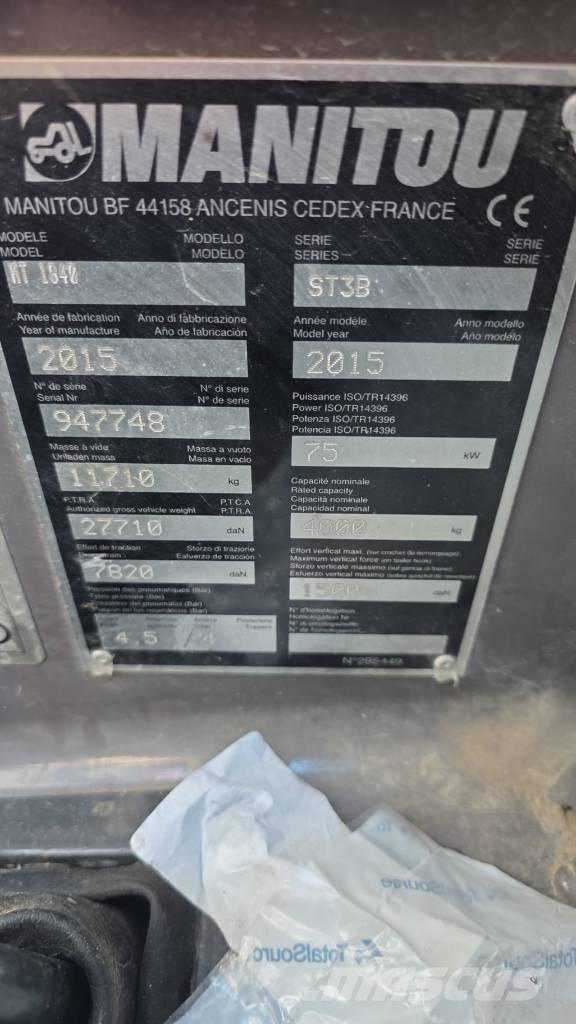 Manitou MT 1840 Costruzioni - Altro
