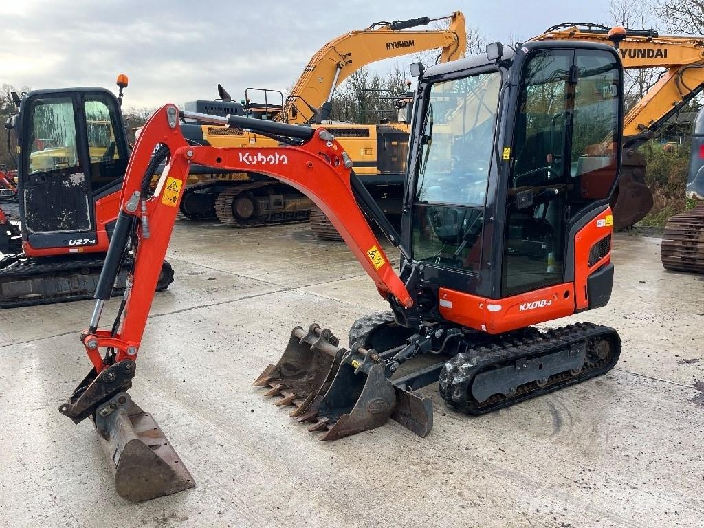 Kubota KX 018-4 Miniescavatori