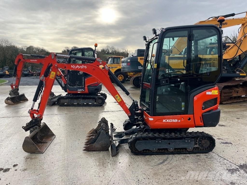 Kubota KX 018-4 Miniescavatori