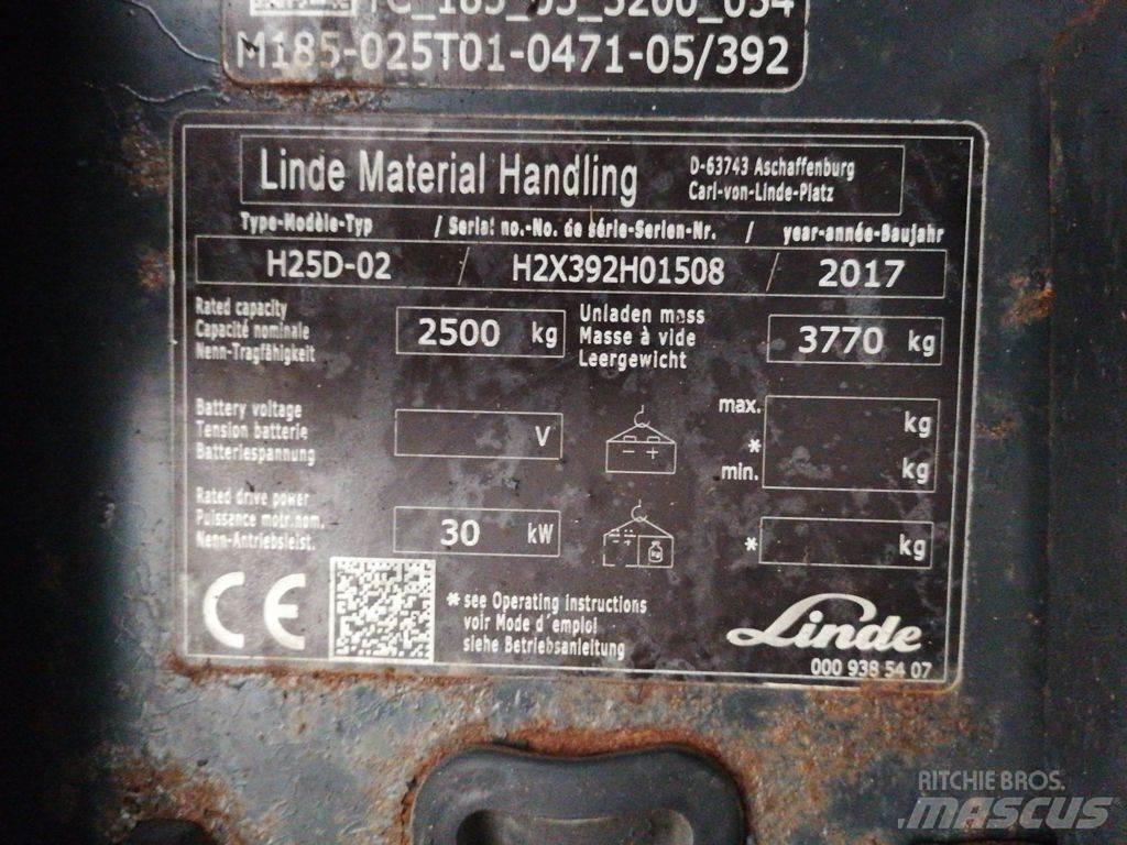 Linde H25D-02 Carrelli elevatori diesel