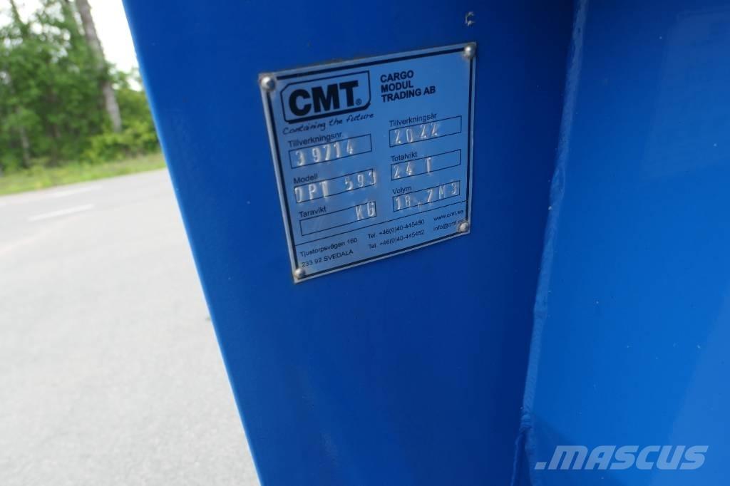 CMT OPT 593 Pompe per calcestruzzo carrellate