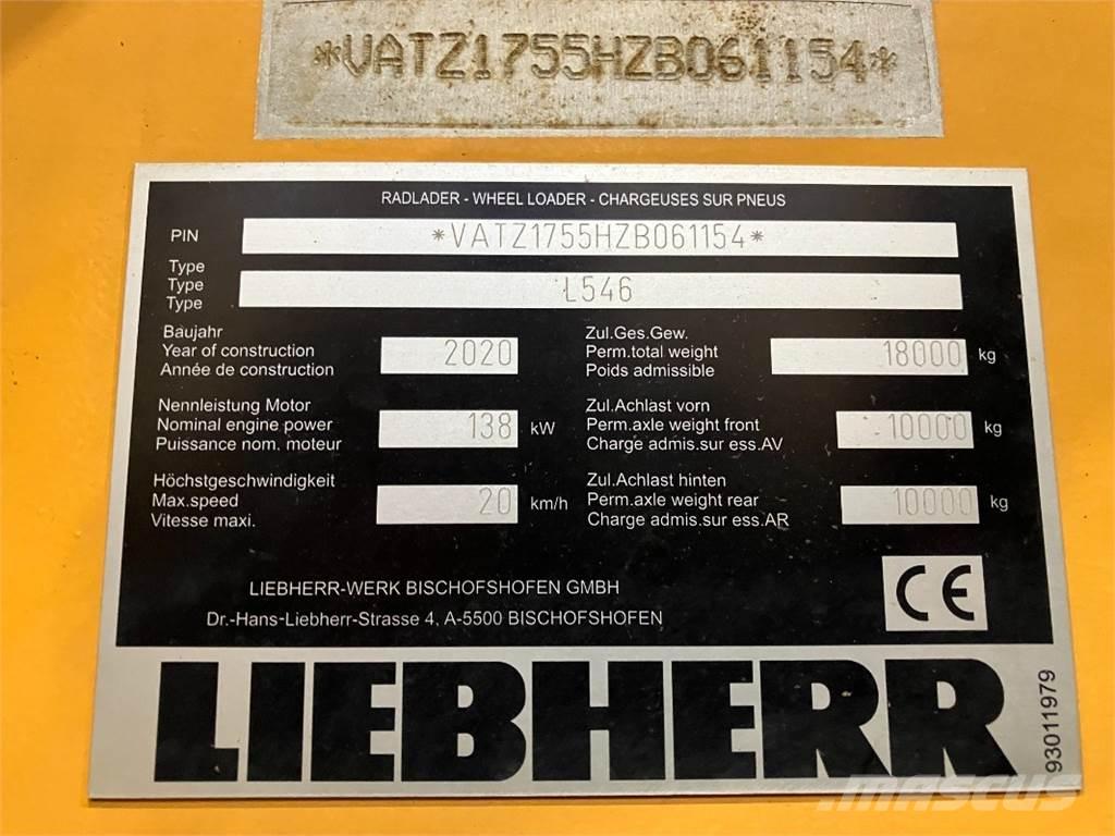 Liebherr L546 Pale gommate