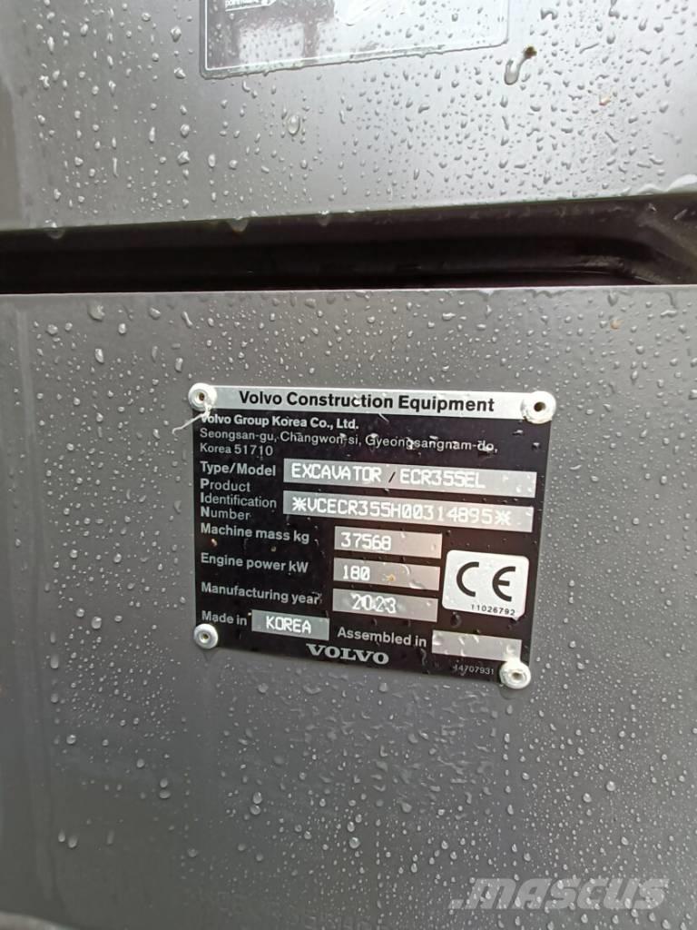 Volvo ECR 355 EL Escavatori cingolati