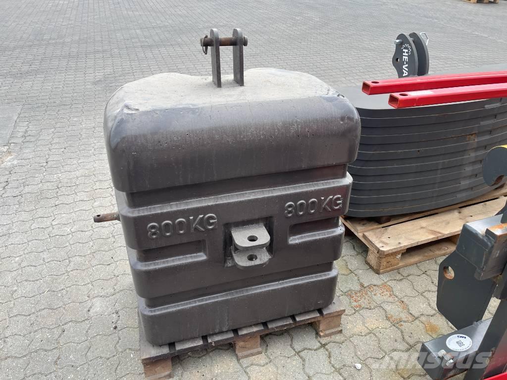 He-Va 800 KG Zavorre anteriori