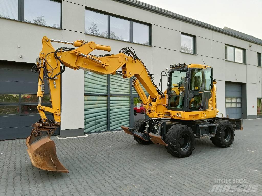 Komatsu PW118 MR-11 Escavatori gommati