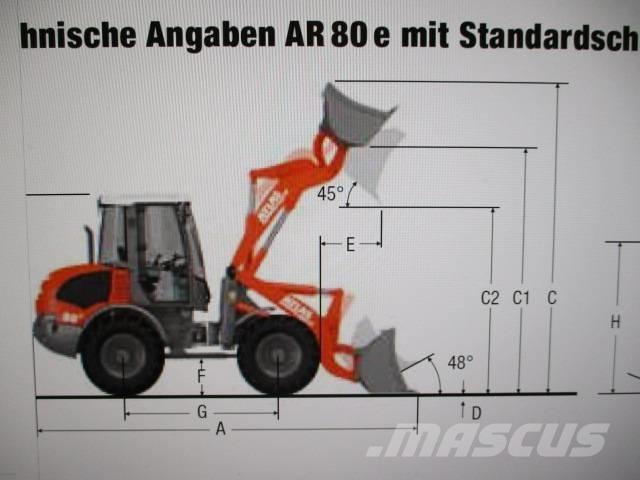 Atlas AR 80 e  70 75 Pale gommate