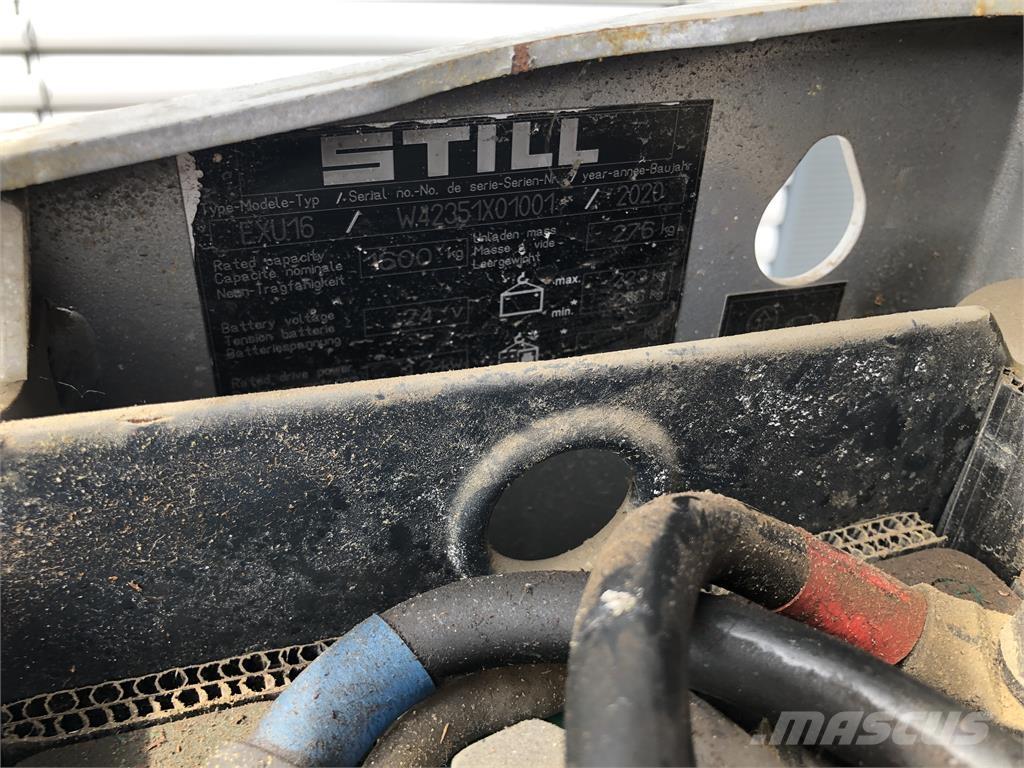 Still EXU16 Transpallet uomo a terra