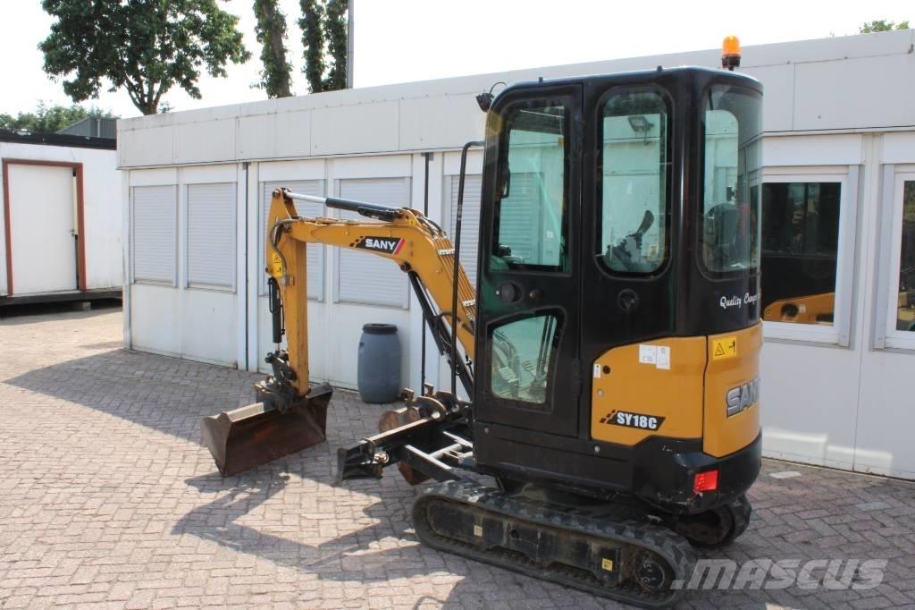 Sany SY 18 C Miniescavatori