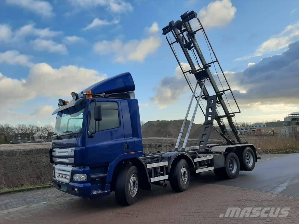 DAF cf85.480 8x2 Camion con gancio di sollevamento