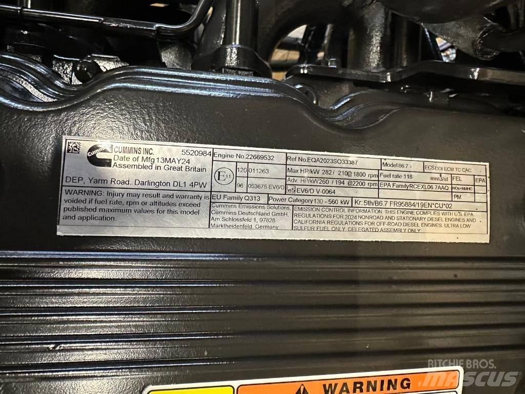 Cummins B6.7 FR95884 Agricoltura - Altro
