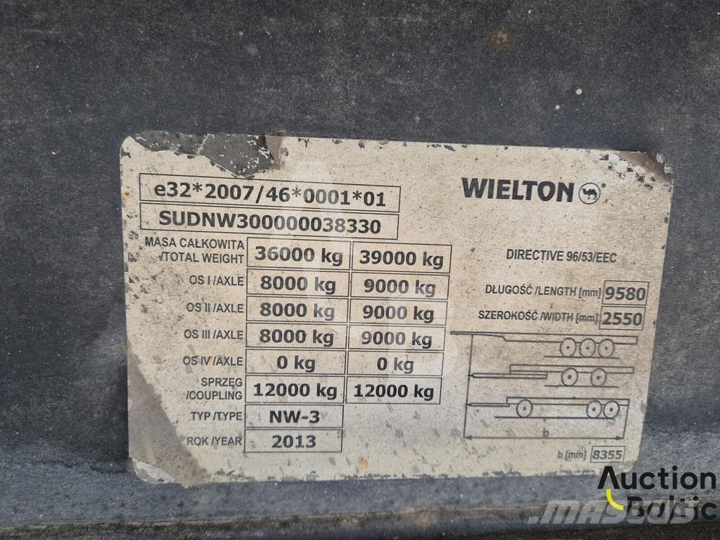 Wielton NW-3 Semirimorchi tautliner