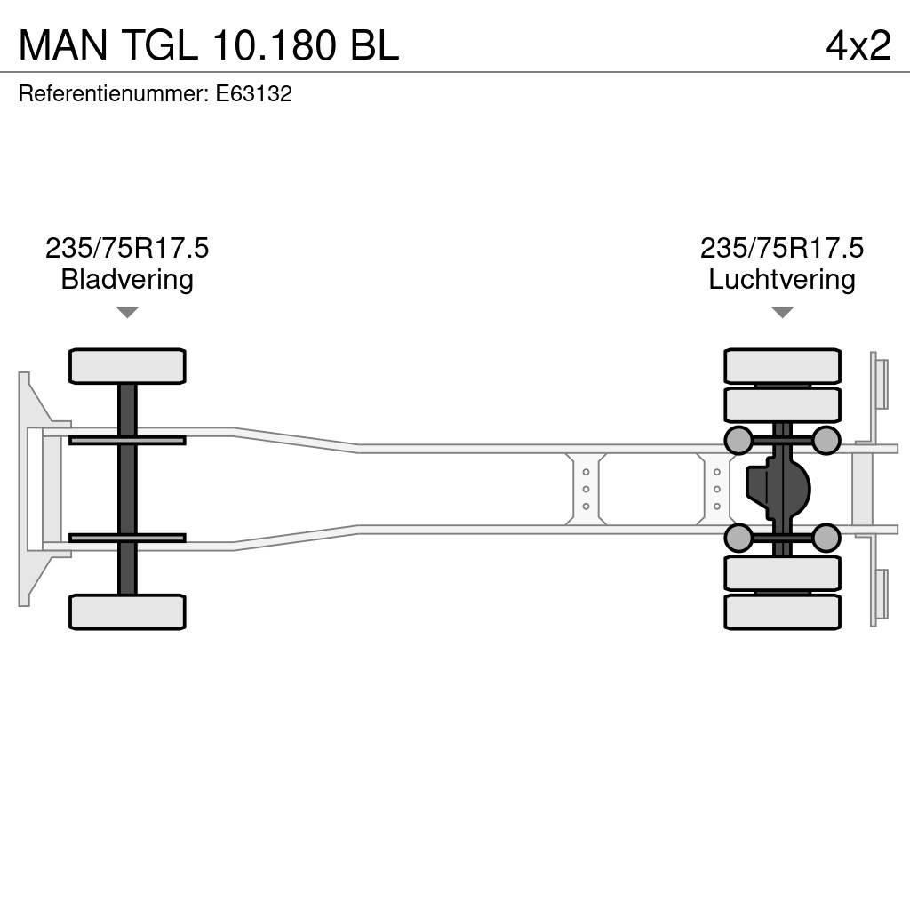 MAN TGL 10.180 BL Camion cassonati