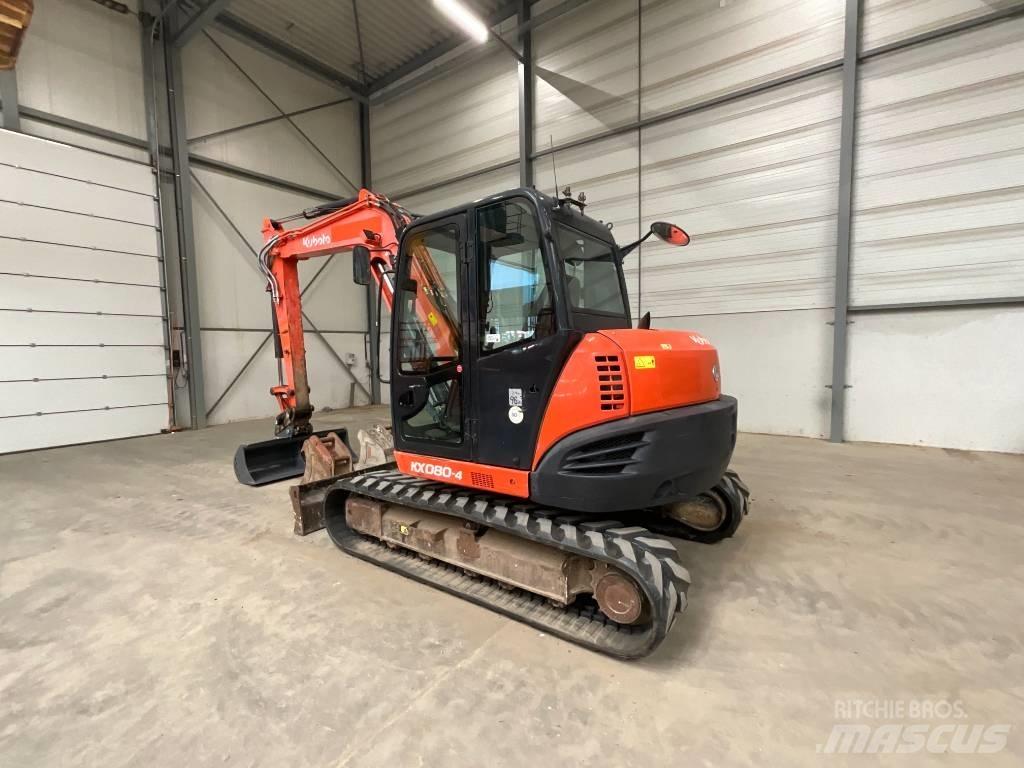 Kubota KX 080-4 Escavatori medi 7t - 12t