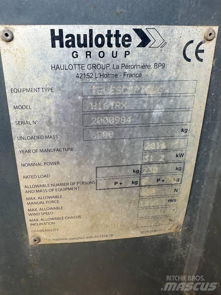Haulotte H 16 TPX Piattaforme a braccio telescopico