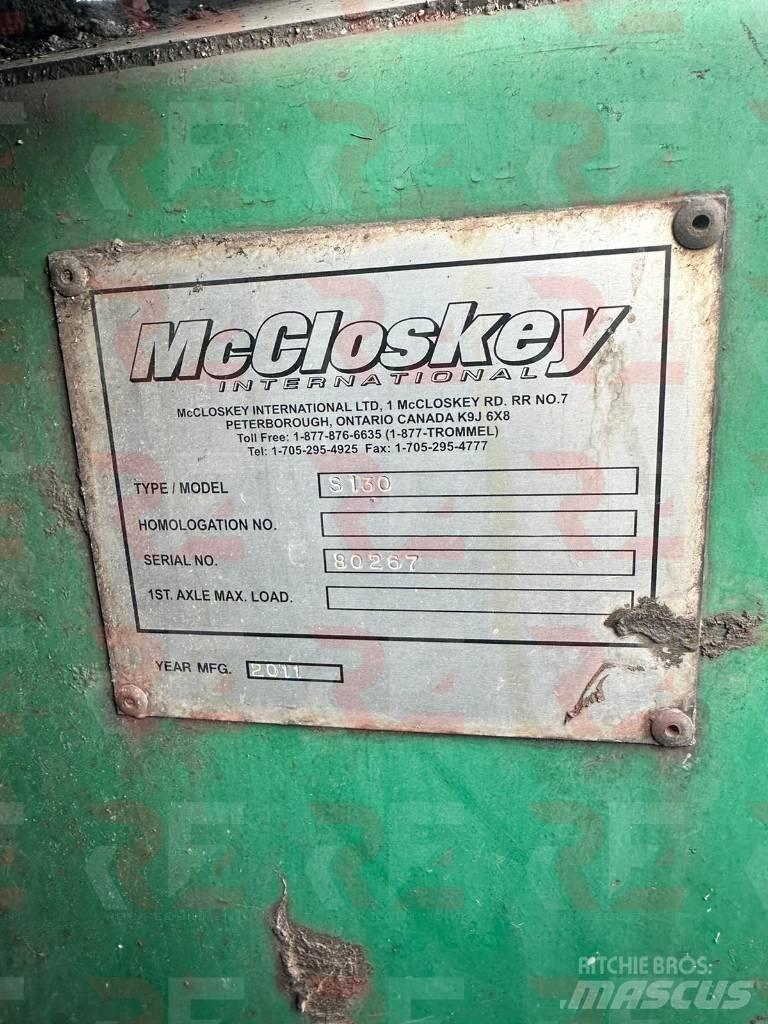 McCloskey S130 Vagli mobili