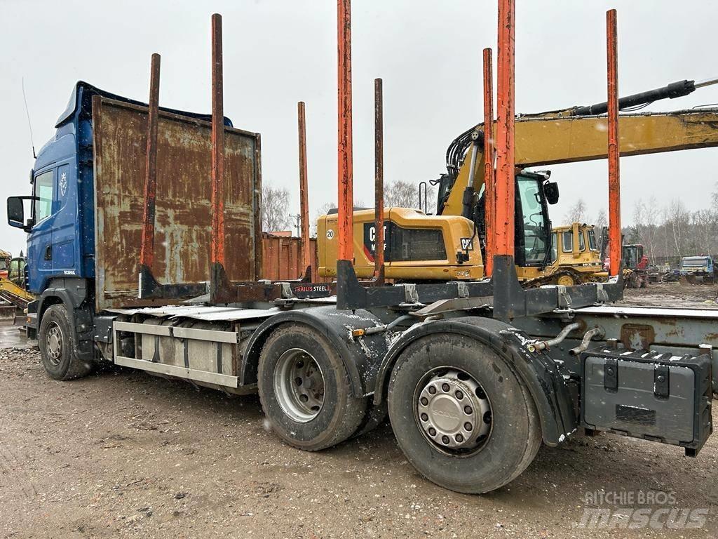 Scania R 420 Camion trasporto legname