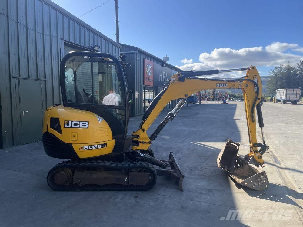 JCB 8026 Miniescavatori