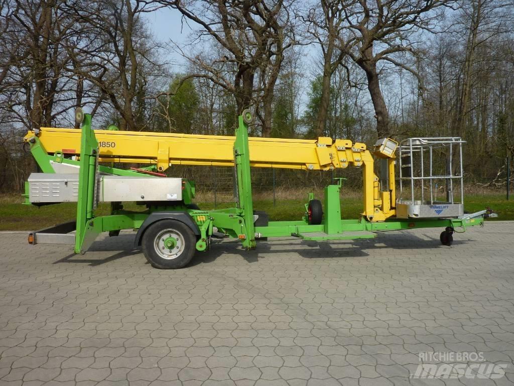 Omme 1850 EB Piattaforme aeree su rimorchio