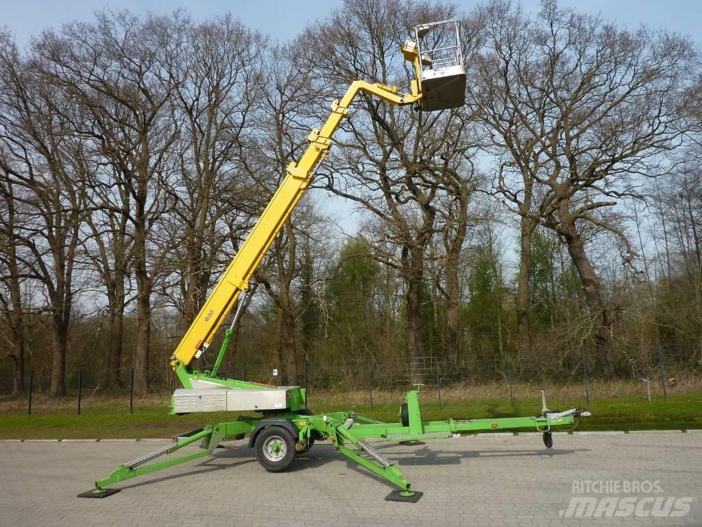 Omme 1850 EB Piattaforme aeree su rimorchio