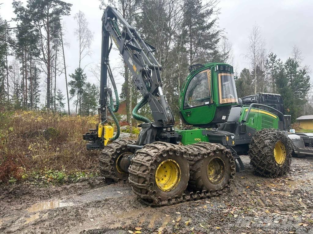 John Deere 1170 G Abbattitrici, Disboscatrici